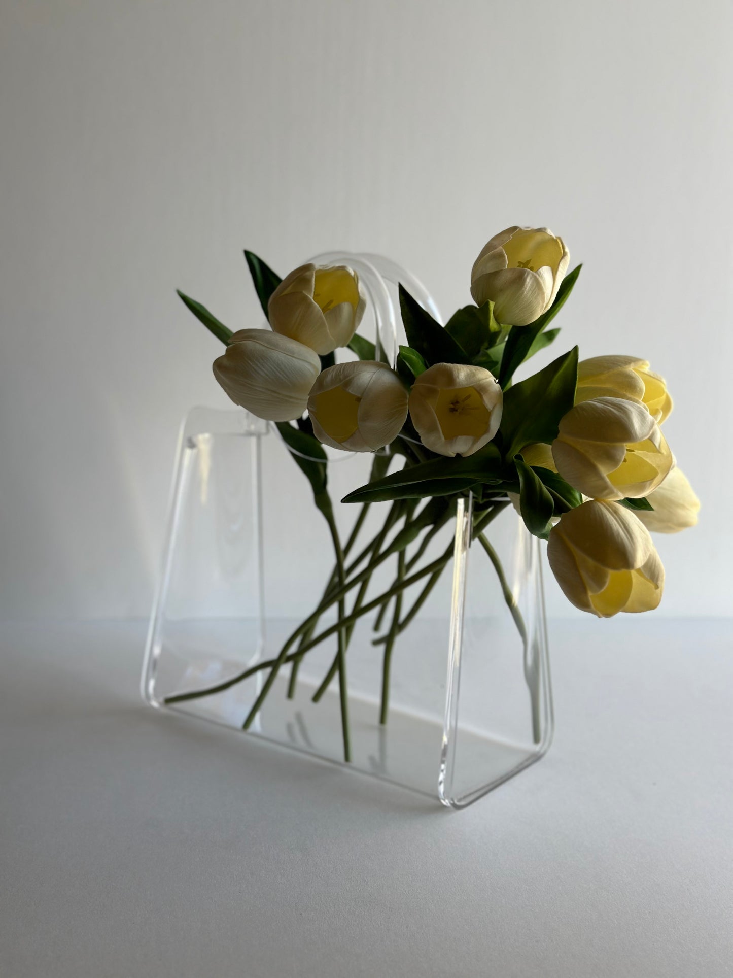 Acrylic Handbag Vase